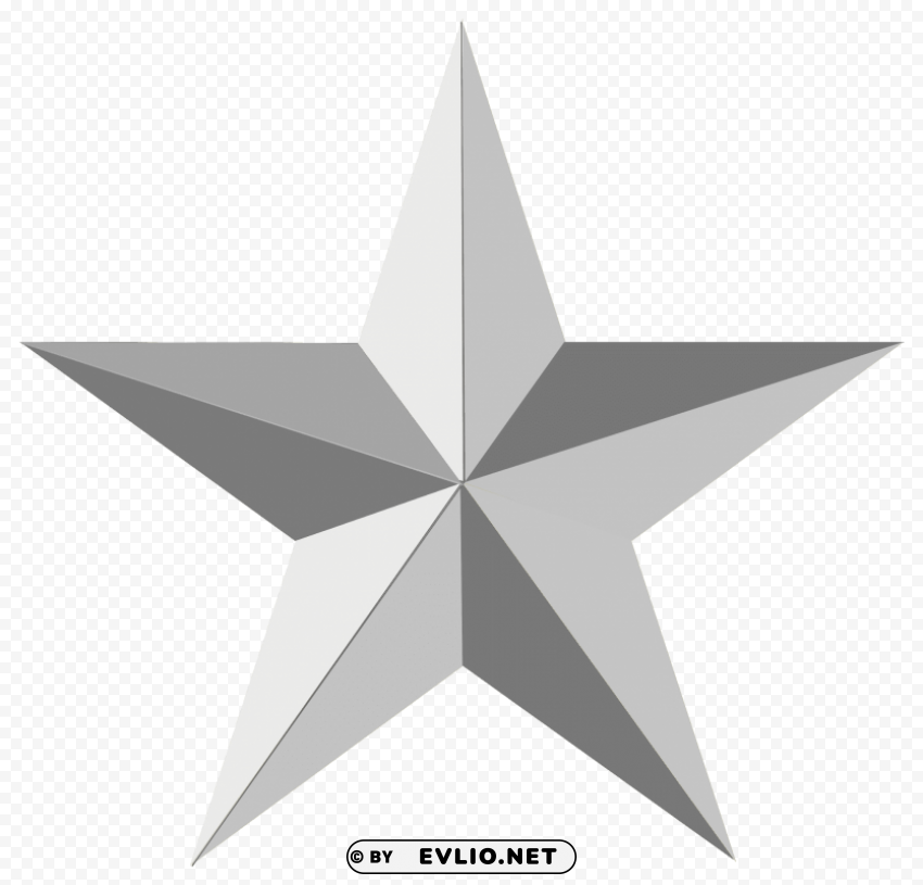 yellow star Isolated Illustration with Clear Background PNG