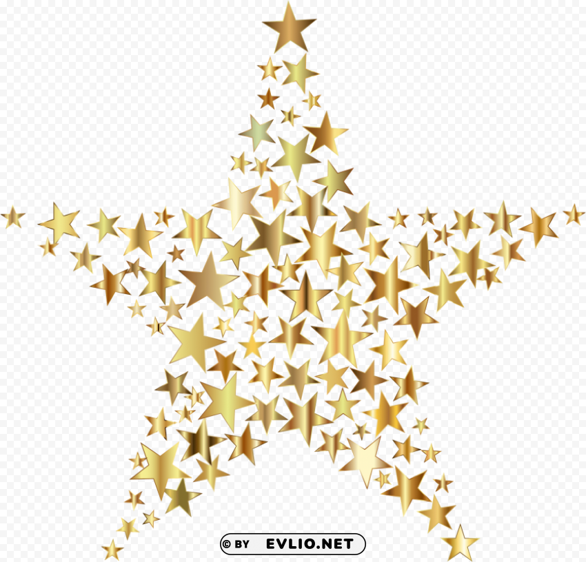 christmas gold star PNG transparent graphics bundle PNG transparent with Clear Background ID 8f44d79f
