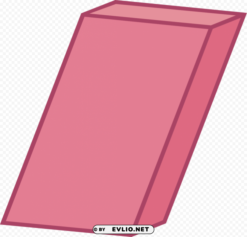 eraser HighQuality PNG with Transparent Isolation