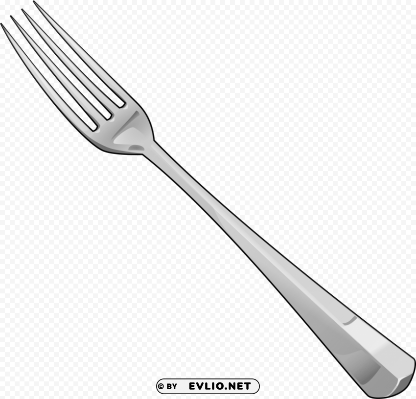 fork PNG with cutout background