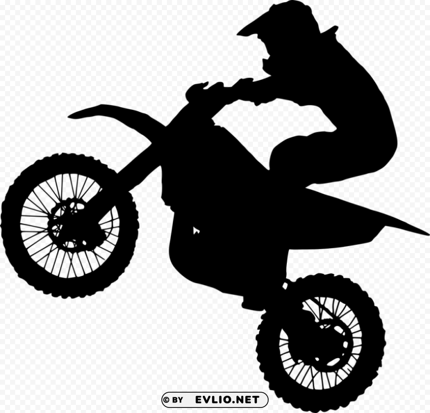 motocross silhouette PNG images with no background essential