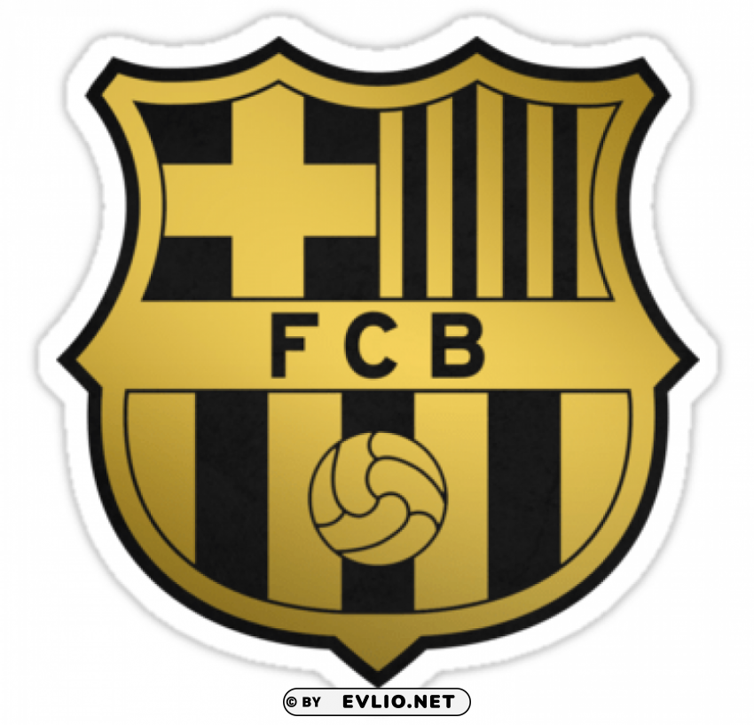 PNG image of Barcelona logo PNG Image Isolated on Transparent Backdrop with a clear background - Image ID 6f8d7646