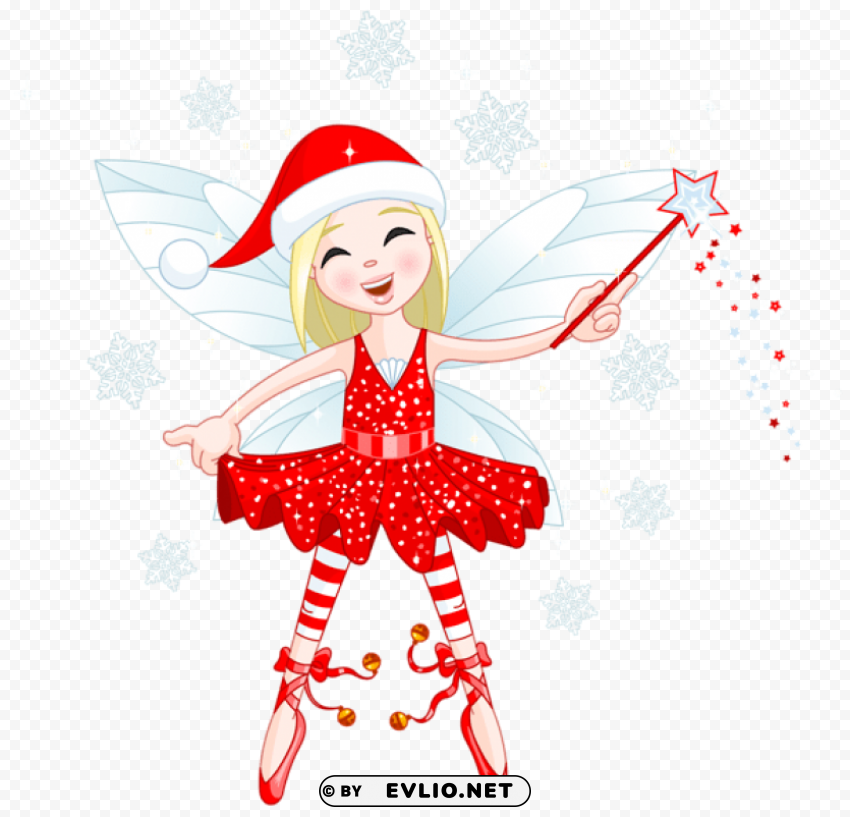 cute red elf Transparent PNG Isolated Illustrative Element