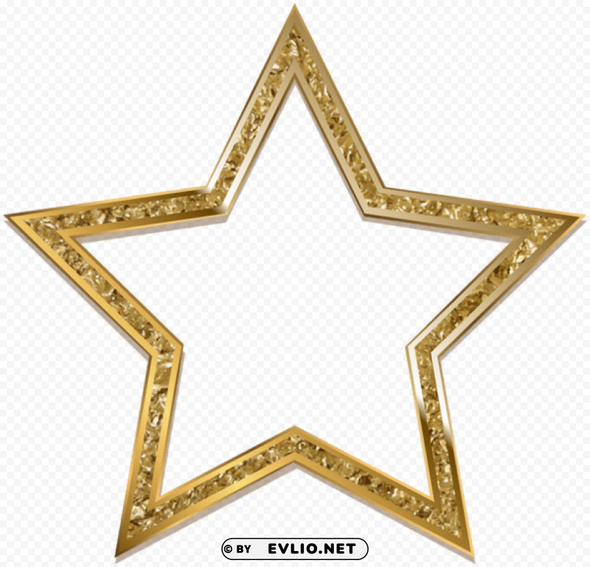  star decoration Isolated Artwork in Transparent PNG