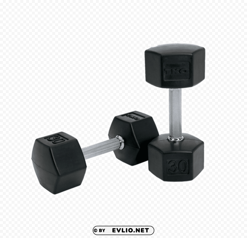 dumbbell hantel PNG photos with clear backgrounds