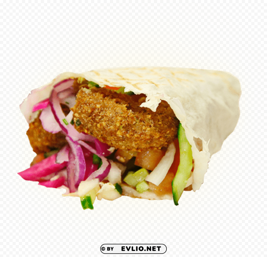 falafel Isolated Icon on Transparent Background PNG