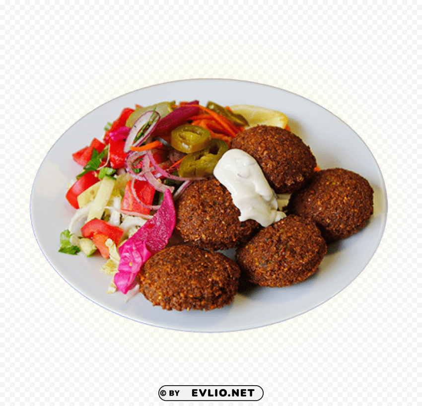 falafel Isolated Subject in Clear Transparent PNG