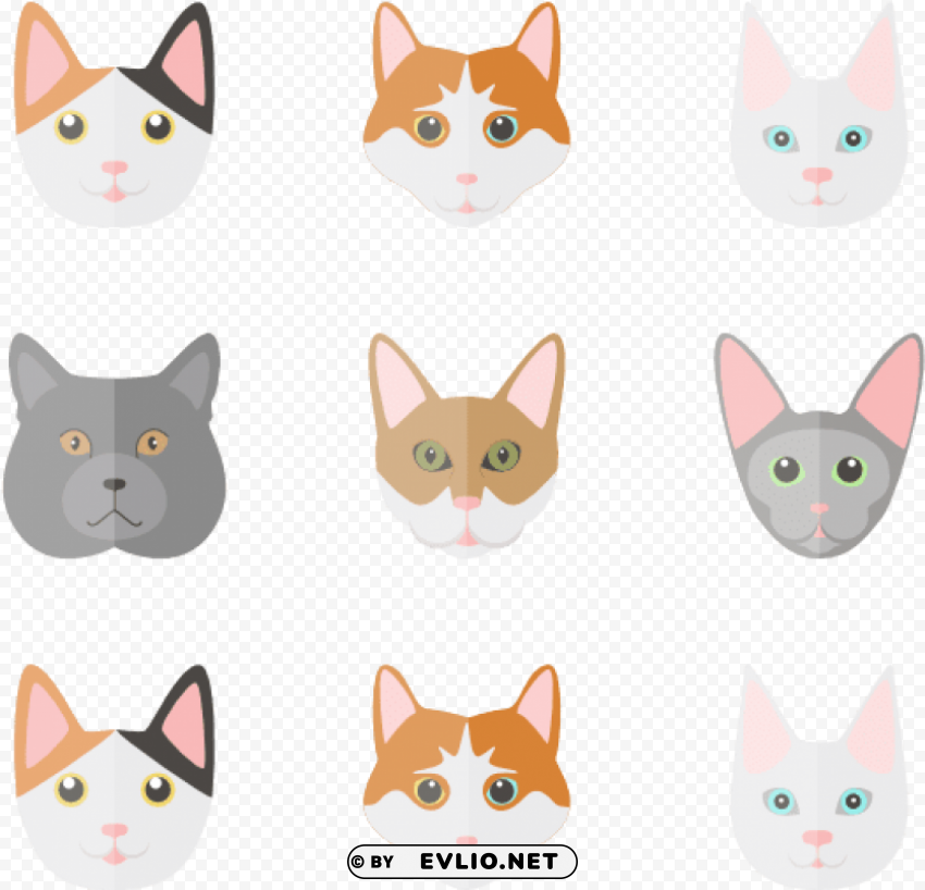 free cat icon PNG objects