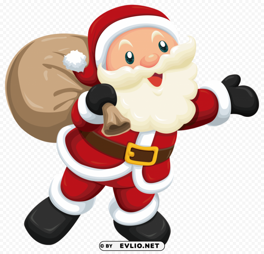 cute santa PNG clear images