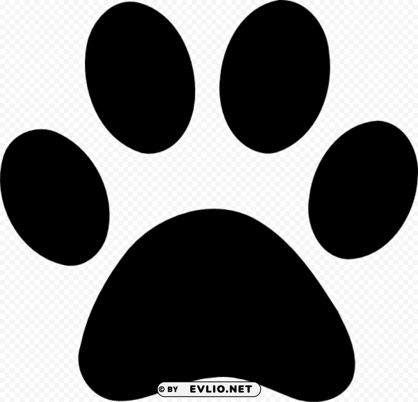 Large Paw Print PNG Images Without BG