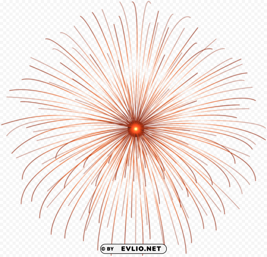 red firework circle PNG file without watermark