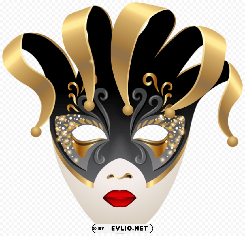 venetian carnival mask PNG without watermark free