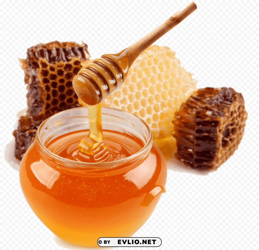 honey image PNG with Isolated Object