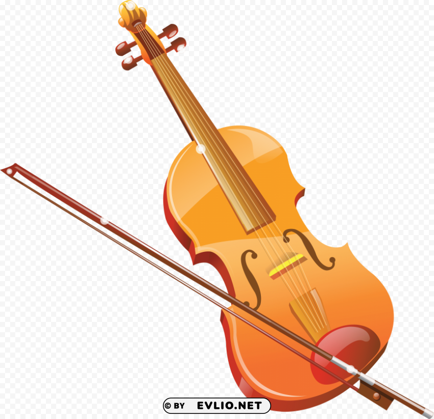 Violin  Bow Isolated Design Element In HighQuality Transparent PNG