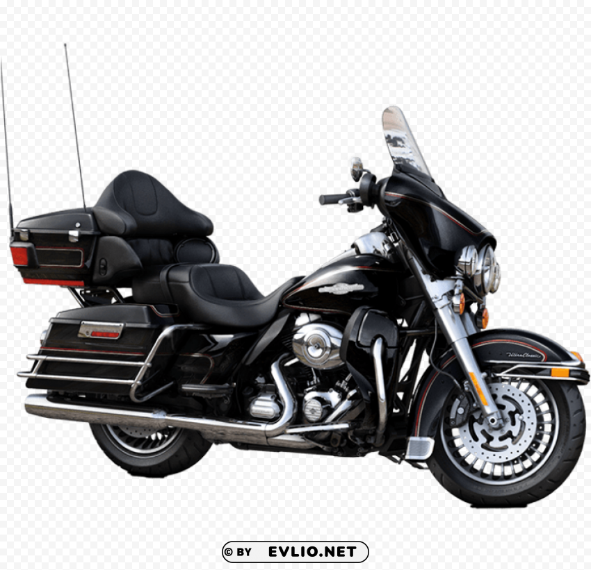 2013 harley davidson ultra classic PNG Image with Transparent Isolated Design