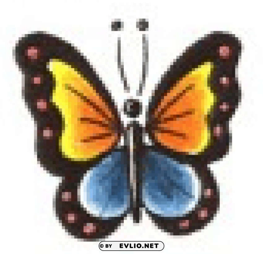 butterfly2 Transparent Background Isolated PNG Art