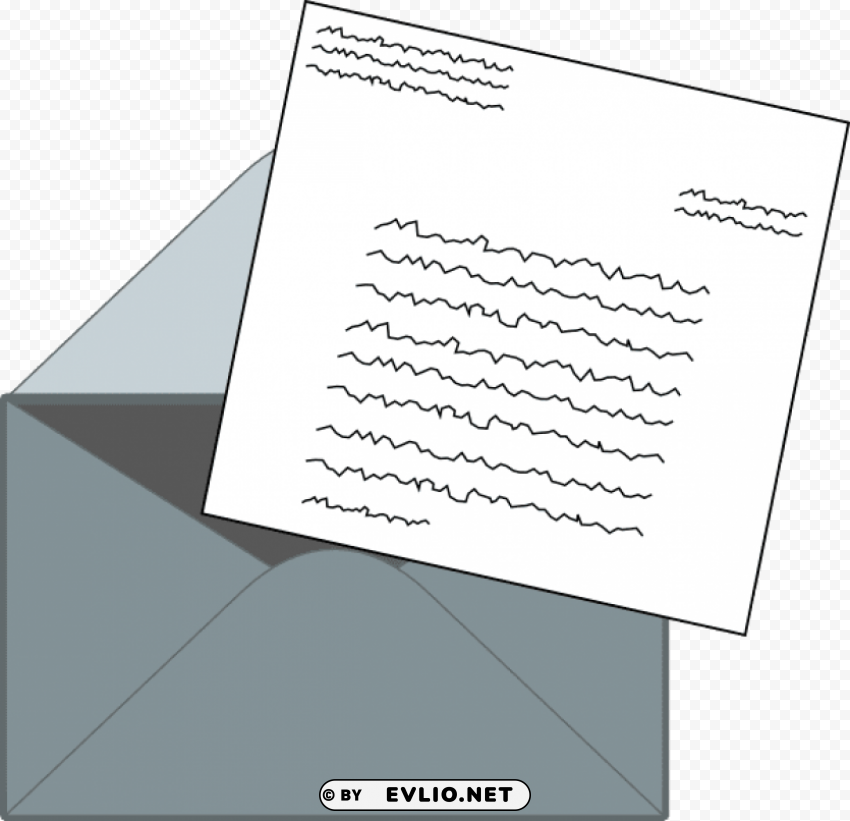 Letters Mail Isolated Illustration In HighQuality Transparent PNG