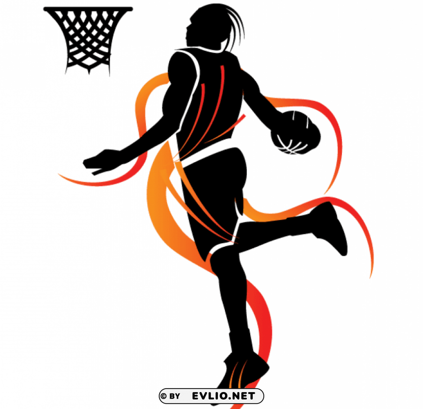 Basketball Dunk Isolated Item On HighQuality PNG