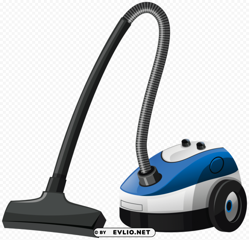 blue vacuum cleaner PNG Graphic with Isolated Clarity