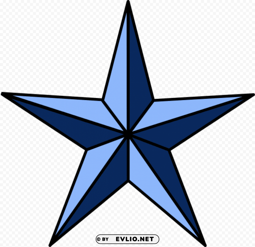 nautical star PNG graphics with alpha transparency broad collection