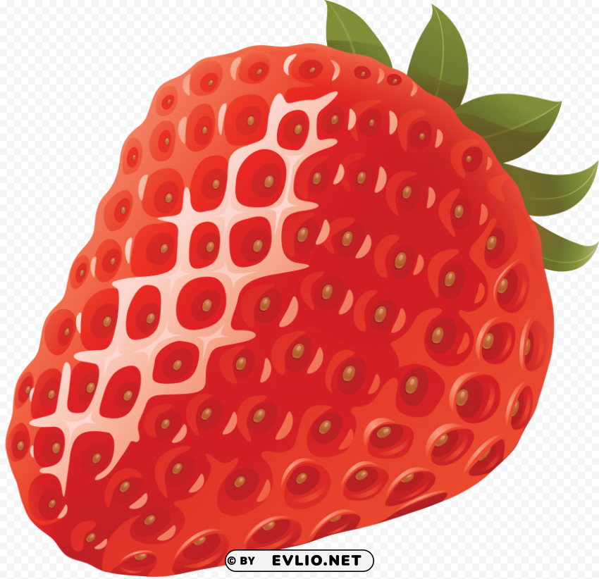 strawberry ClearCut Background PNG Isolated Subject clipart png photo - 26995027
