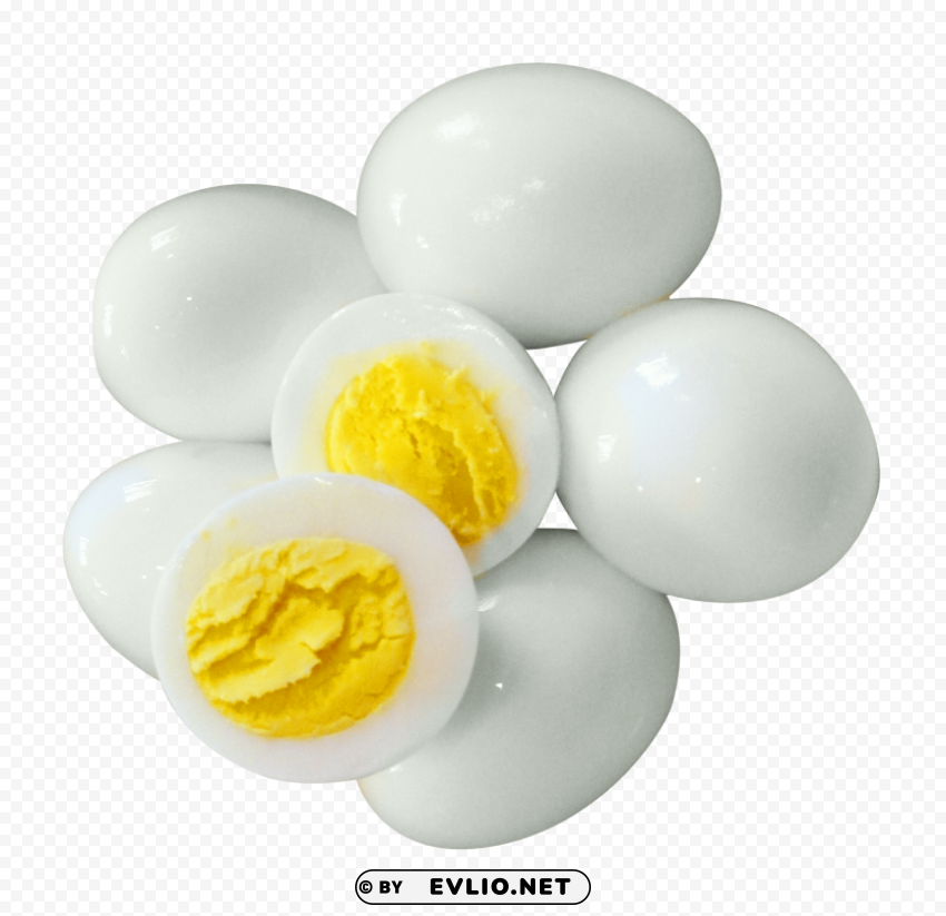 Boiled Egg PNG Images With Transparent Space