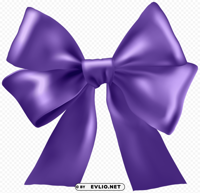 purple ribbon Isolated Graphic in Transparent PNG Format