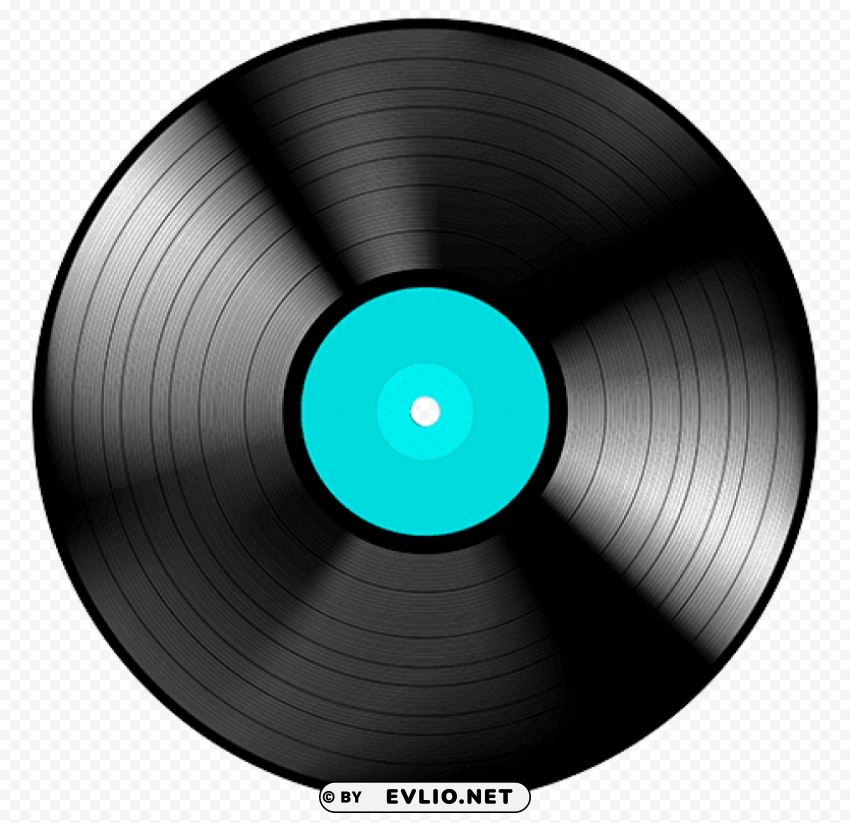 vinyl record Isolated Subject in HighQuality Transparent PNG