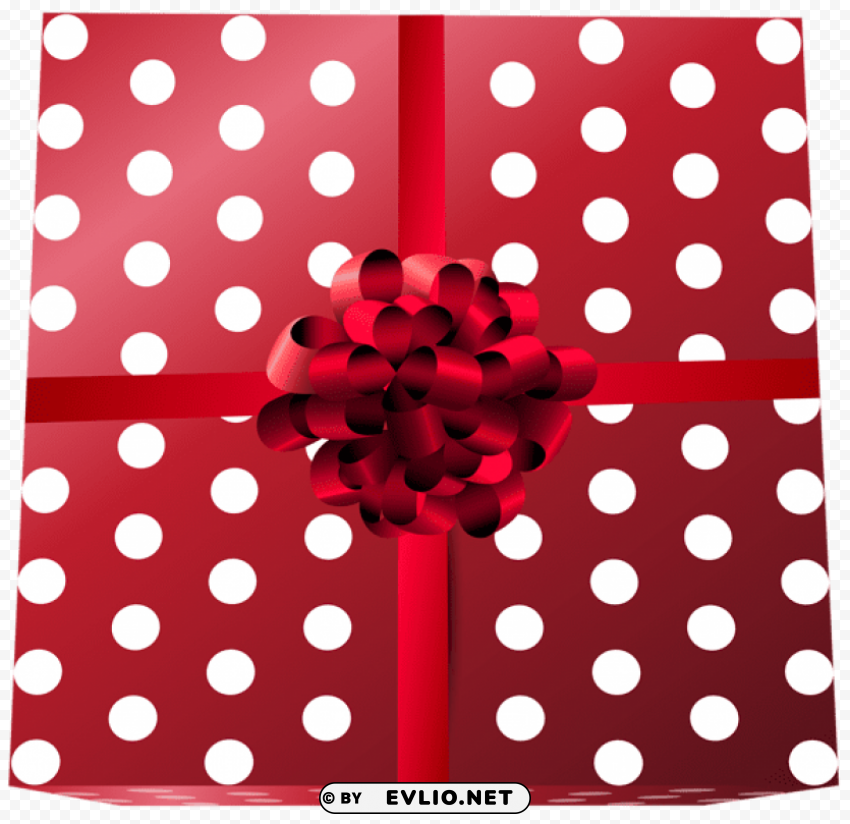 gift box red HighQuality Transparent PNG Isolated Element Detail