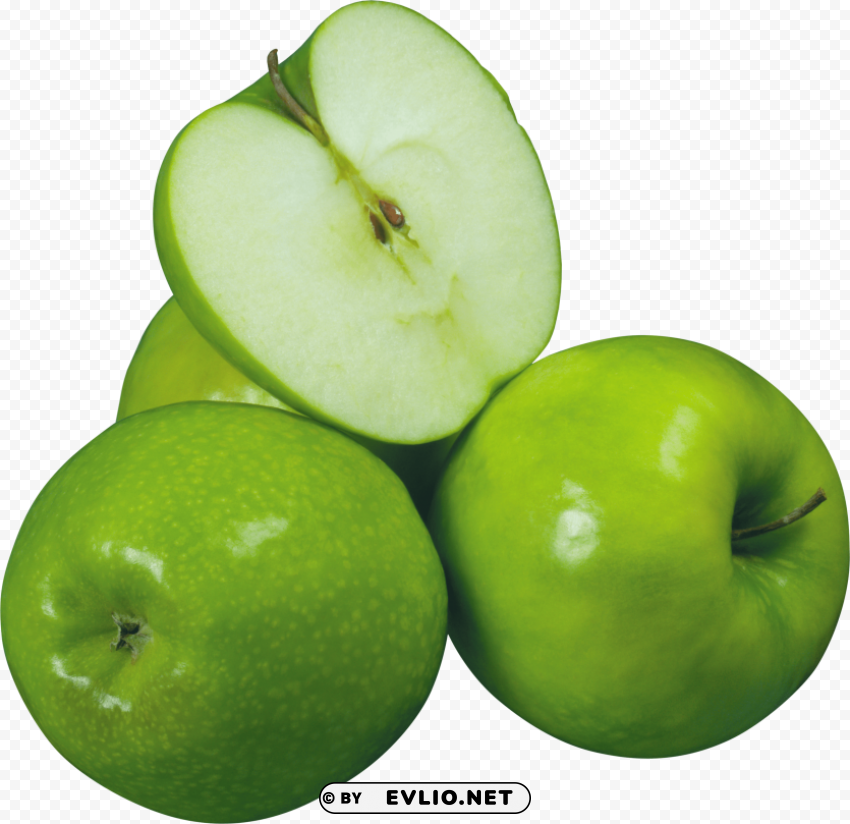 green apple's PNG for Photoshop PNG images with transparent backgrounds - Image ID ecb71e32