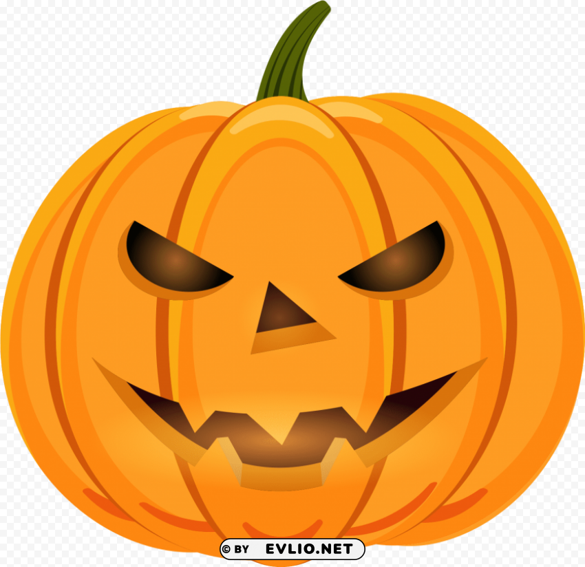 halloween pumpkin Isolated Graphic on Clear Transparent PNG