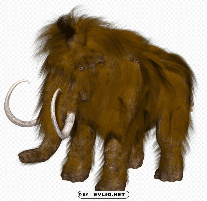 mammoth computer drawing PNG transparent images mega collection