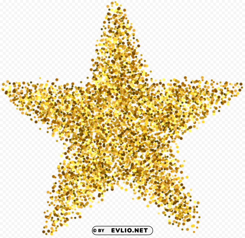 glitter star decoration HighQuality Transparent PNG Isolated Object clipart png photo - 983b6fc4