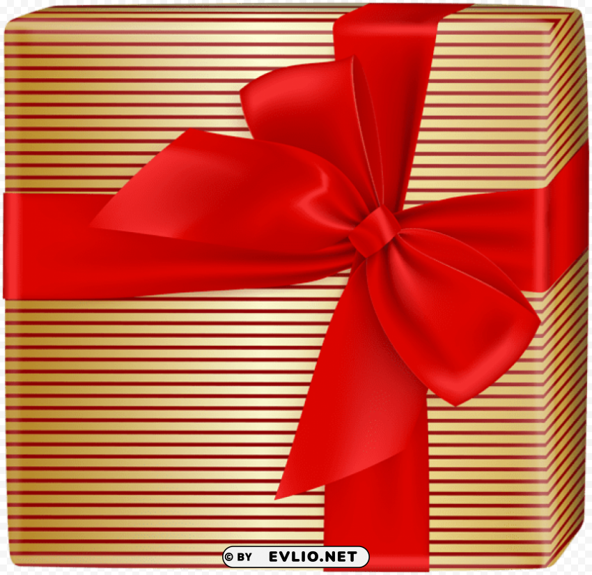 gold gift PNG picture