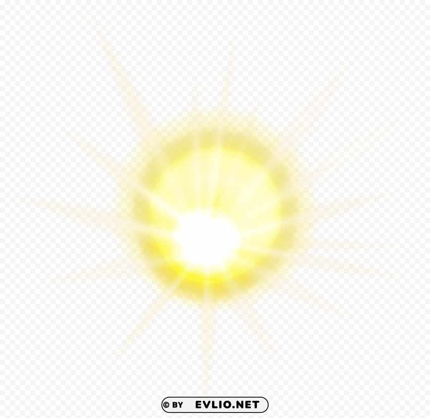 Sun Effect PNG Image With Clear Isolation