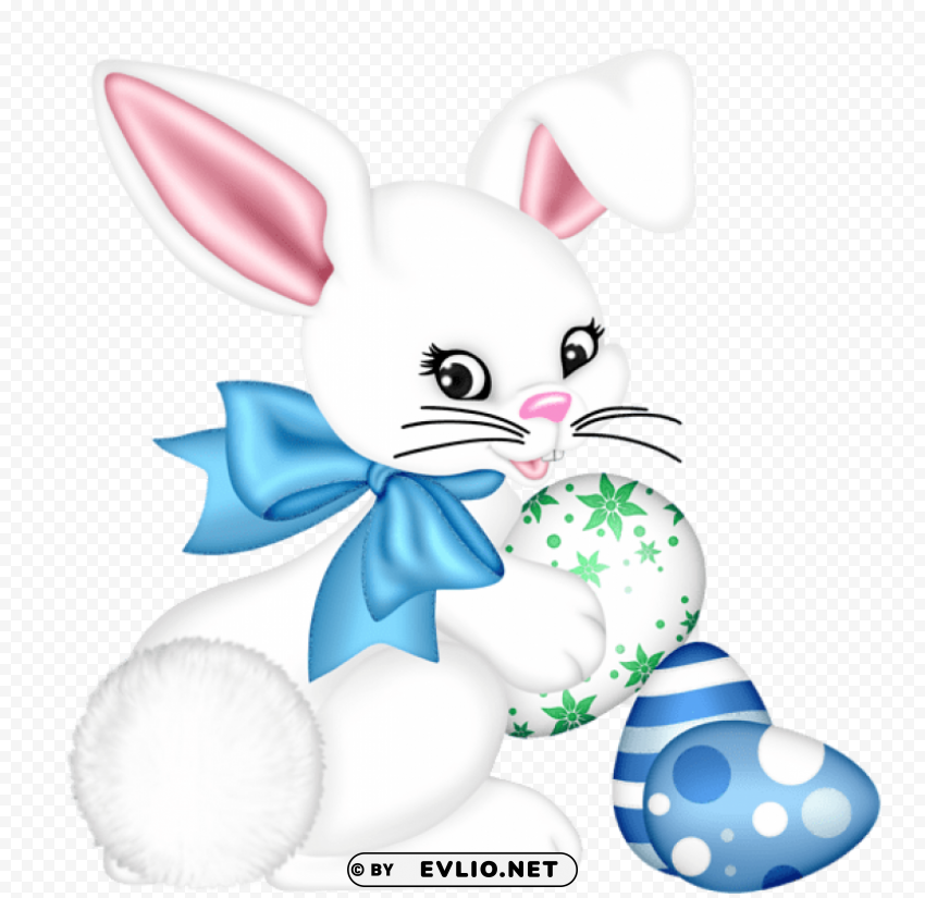  easter bunny and eggpicture Isolated Graphic on HighResolution Transparent PNG