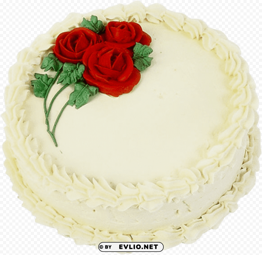 white cake with roses Free PNG images with alpha channel variety