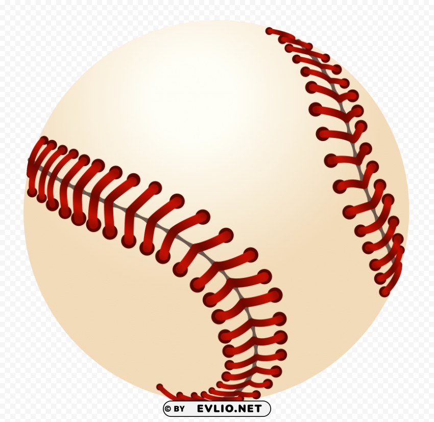 baseball Isolated Character in Transparent PNG Format