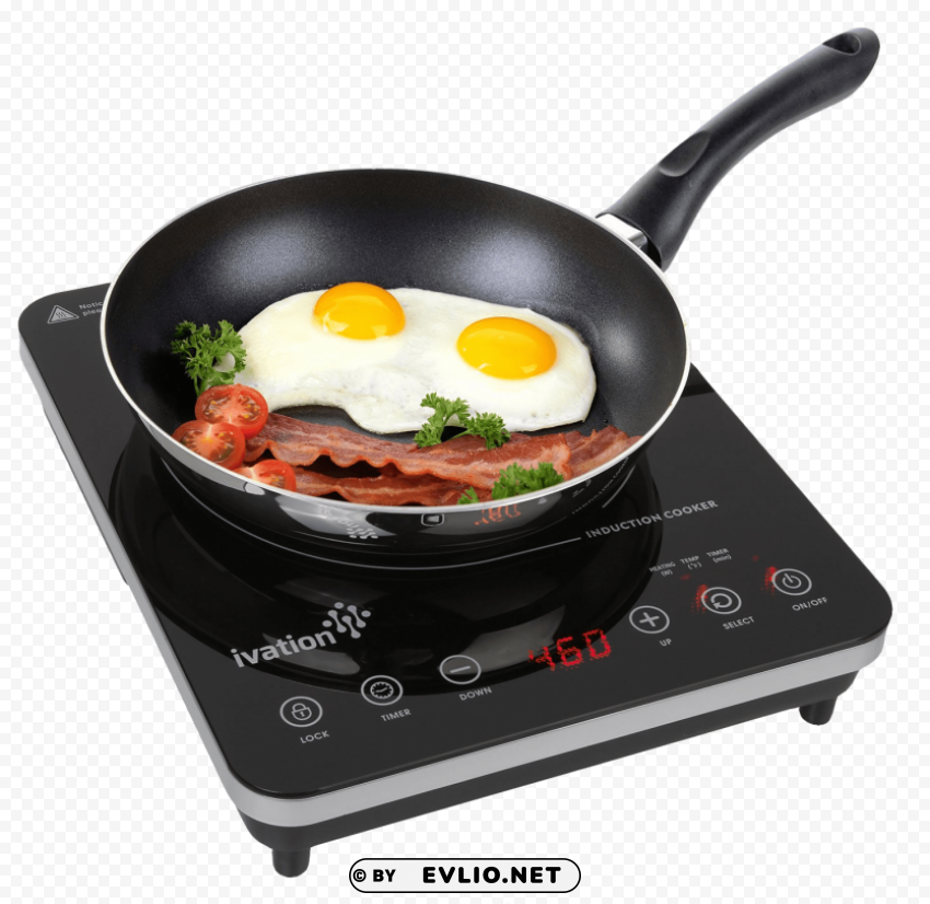 Induction Cooktop PNG with alpha channel for download