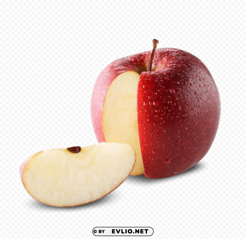 red apple image Isolated Icon on Transparent Background PNG png - Free PNG Images ID 8906a624