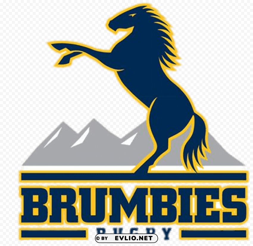 PNG image of brumbies rugby logo PNG pics with alpha channel with a clear background - Image ID f890c0ff