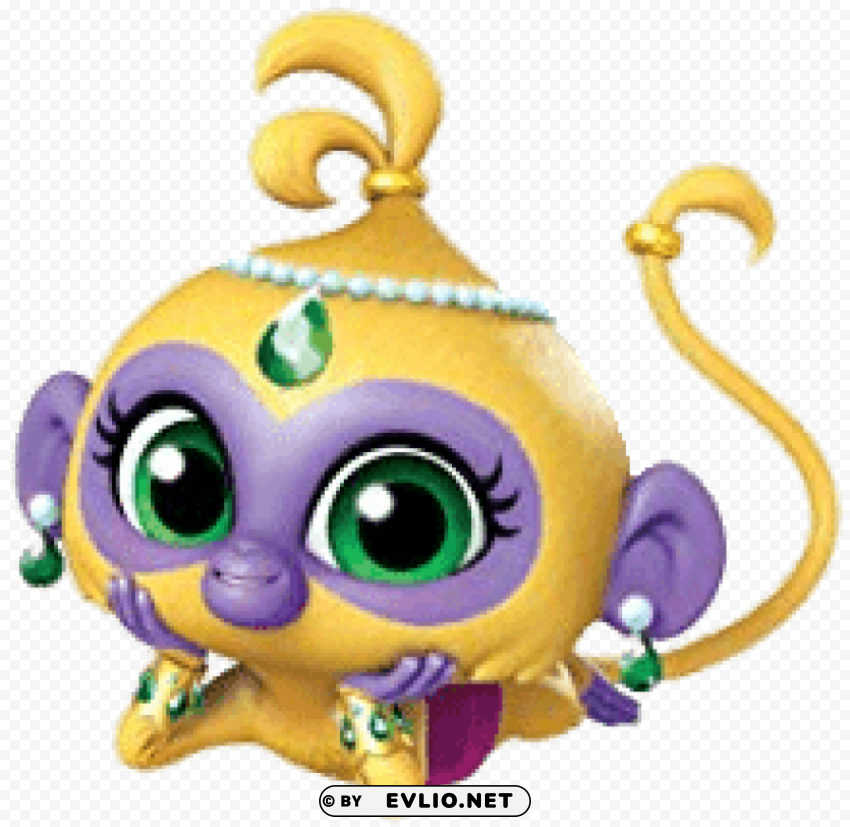 shimmer and shine talah PNG with transparent backdrop