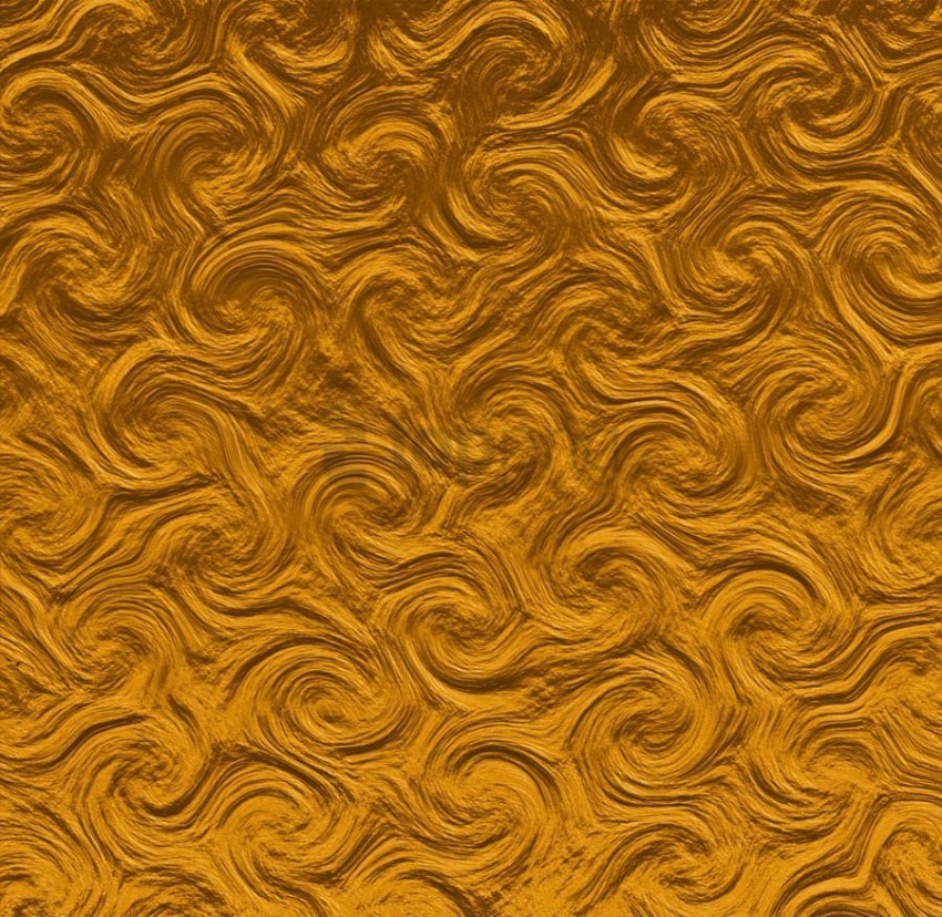 seamless gold texture Isolated Artwork with Clear Background in PNG