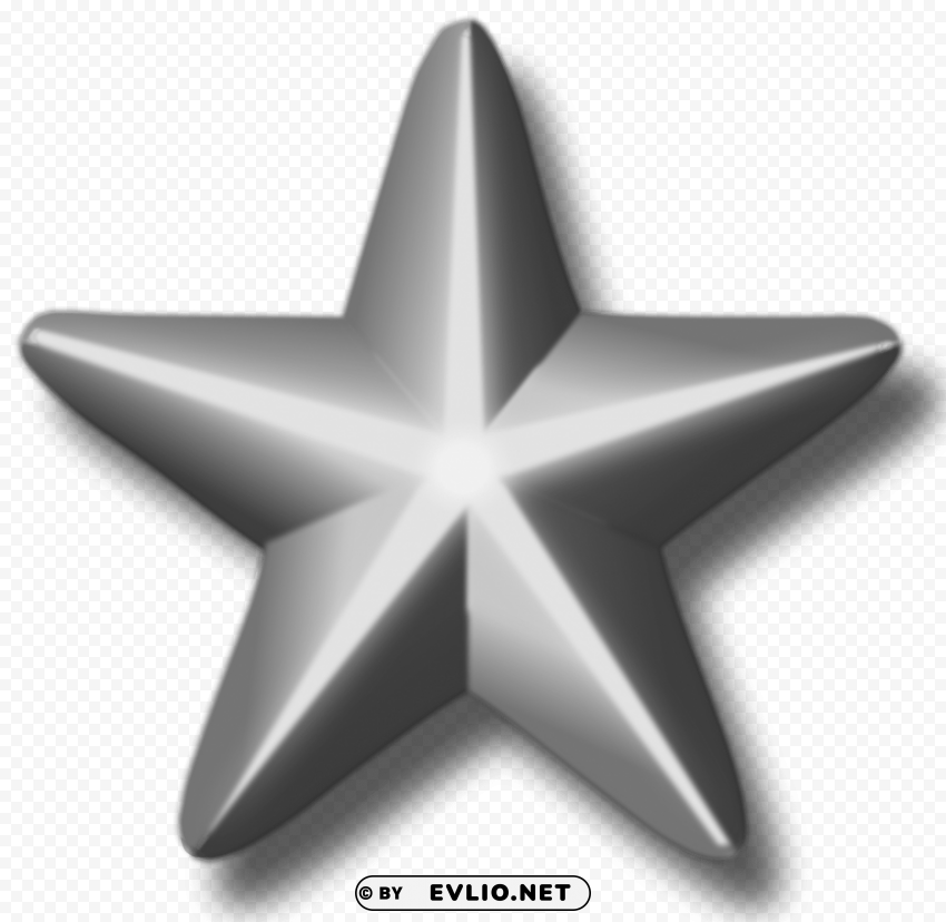service silver star PNG files with no royalties clipart png photo - 4375f72b