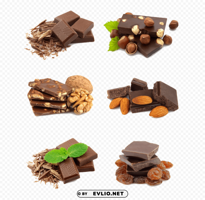 chocolate PNG Object Isolated with Transparency PNG image with transparent background - Image ID 6a63610c