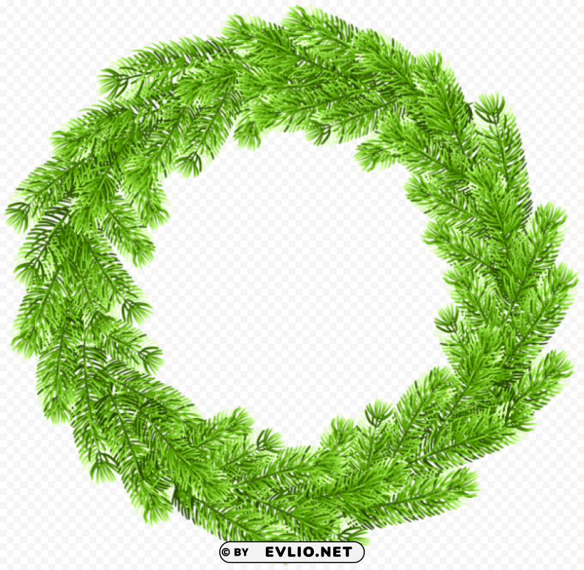 christmas wreath Transparent Background PNG Object Isolation