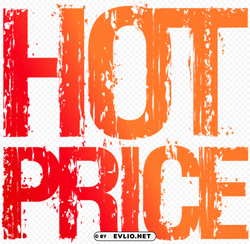 hot price stamp Transparent Background PNG Isolated Design