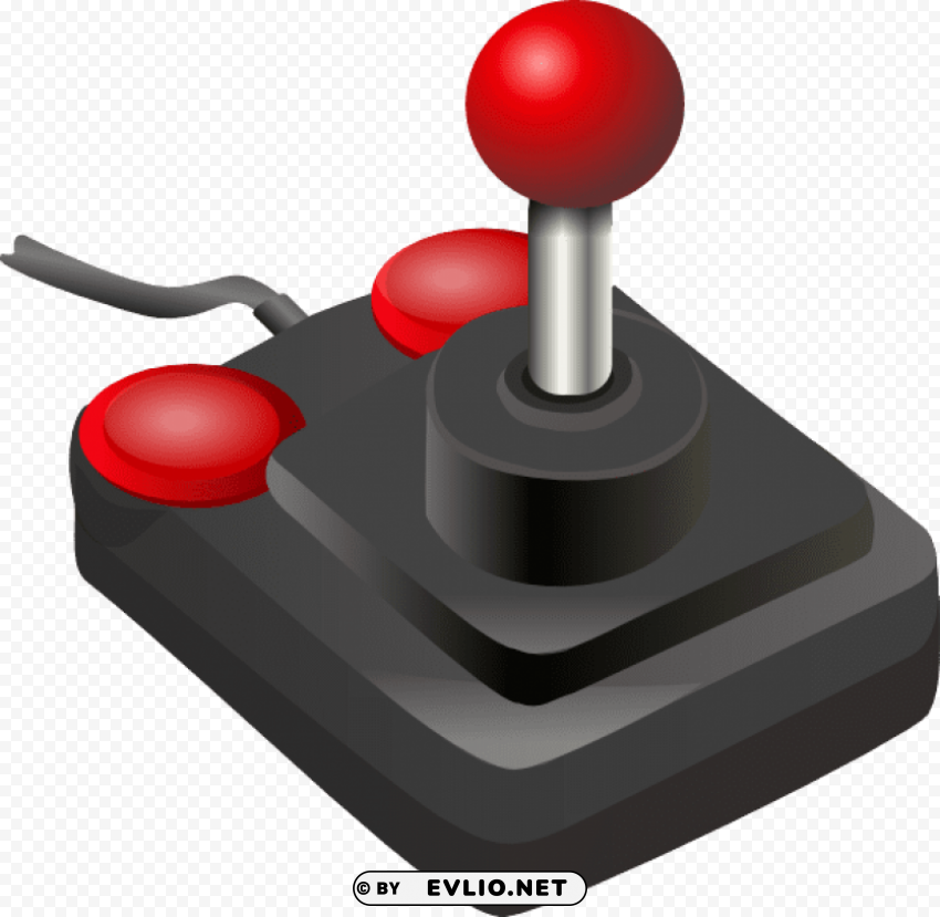 Joystick Isolated Design Element On PNG