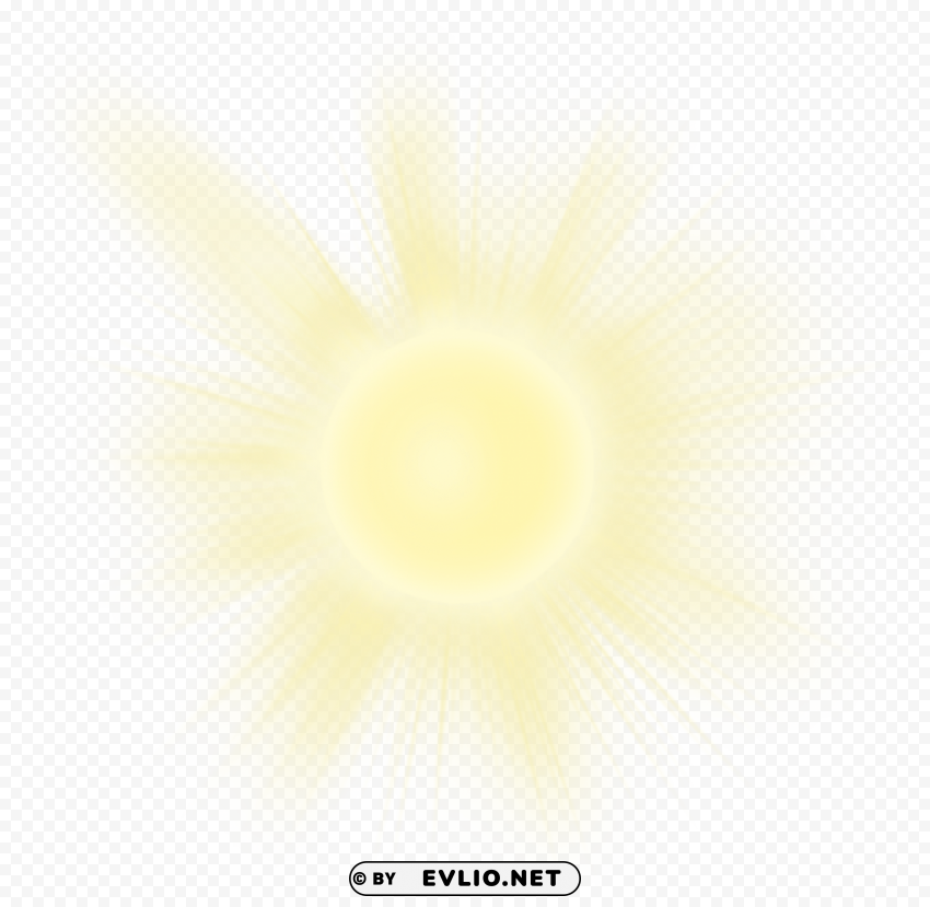 Sun PNG With Isolated Background