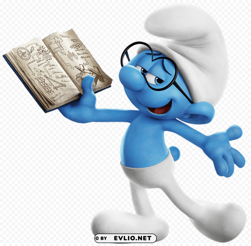 brainy smurf Isolated Graphic with Clear Background PNG png - Free PNG Images
